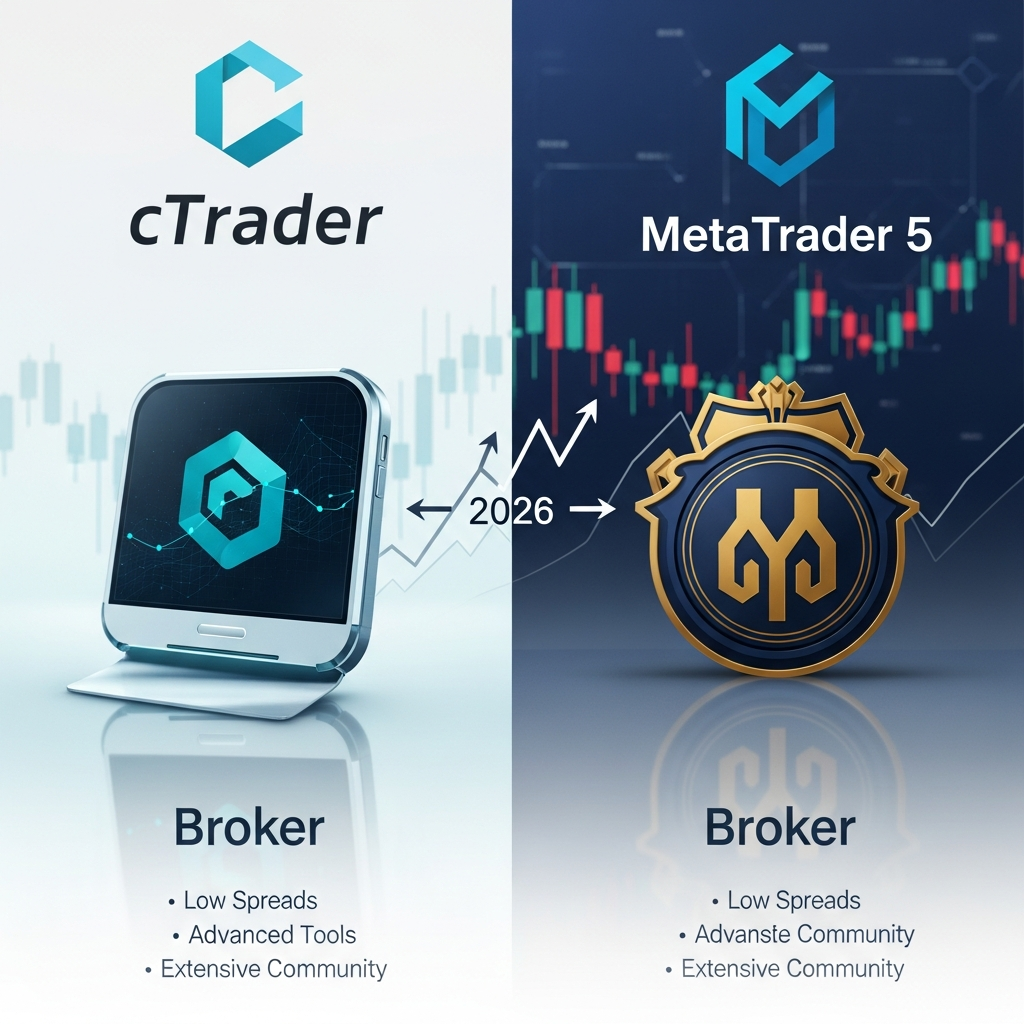 cTrader vs MetaTrader 5 brokers 2026 - Visual 1