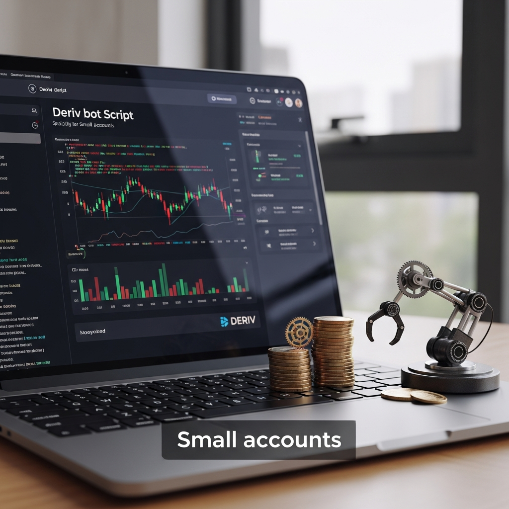 deriv bot script for small accounts - Visual 1