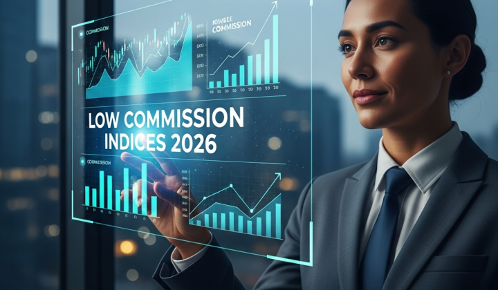 low commission indices brokers 2026
