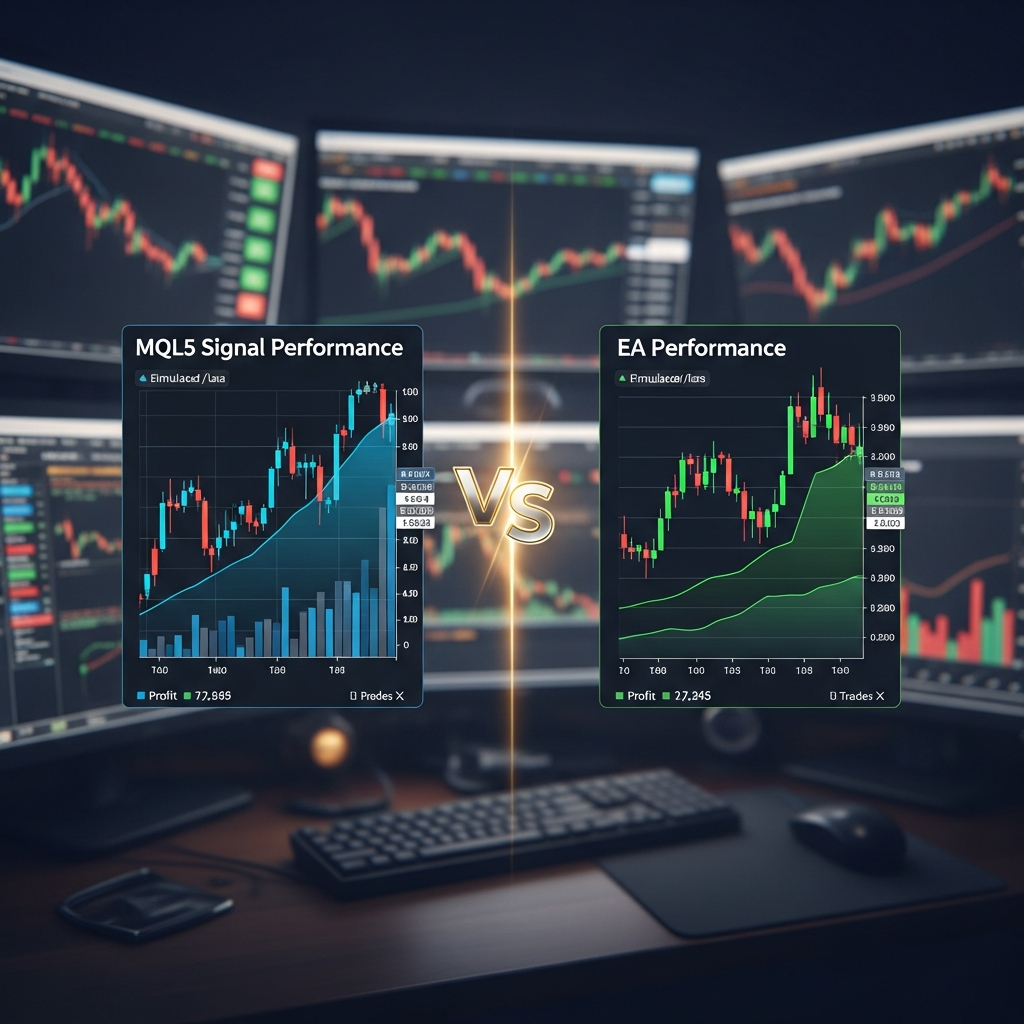 mql5 signal vs ea performance mql5 signal vs ea performance - Visual 1