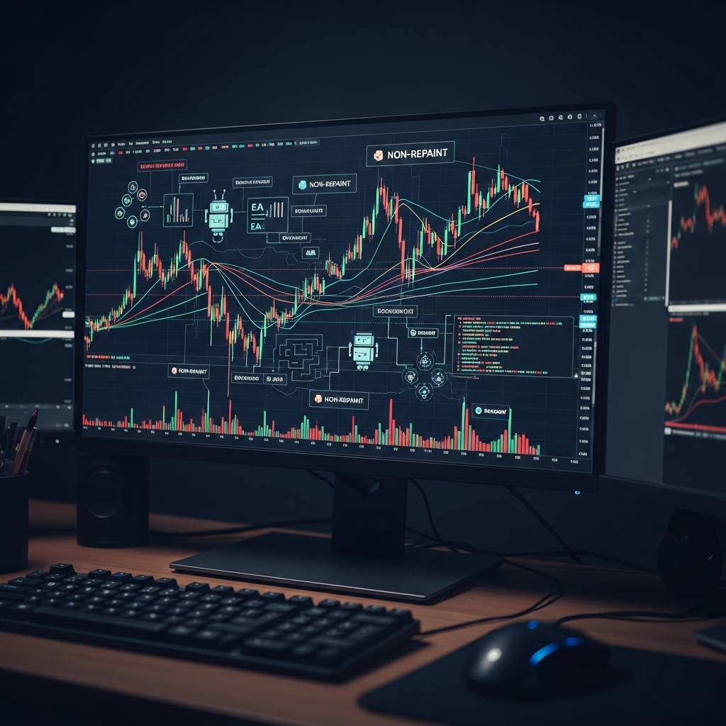 non-repaint trading indicators for EAs - Visual 2