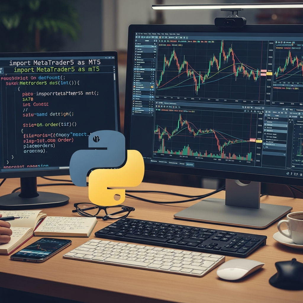 python mt5 integration for EAs - Visual 1