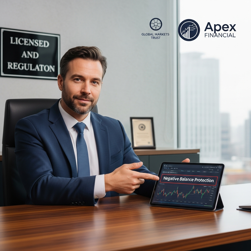 regulated brokers with negative balance protection - Visual 1